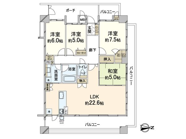 アリスト吹田新芦屋ヒルズ 間取図(平面図) アリスト吹田新芦屋ヒルズ 間取図(平面図)