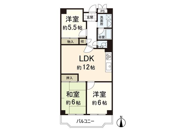 間取図(平面図)