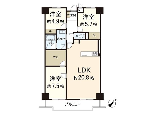 間取図(平面図)