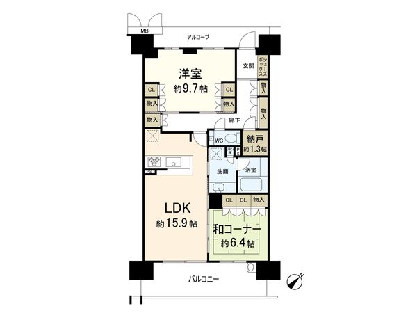 間取図(平面図)