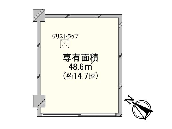 サンクス二番館 間取図(平面図) サンクス二番館 間取図(平面図)