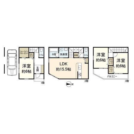東園田町2丁目建築条件付き土地 建物プラン例 (間取り図) 東園田町2丁目建築条件付き土地 建物プラン例 (間取り図)