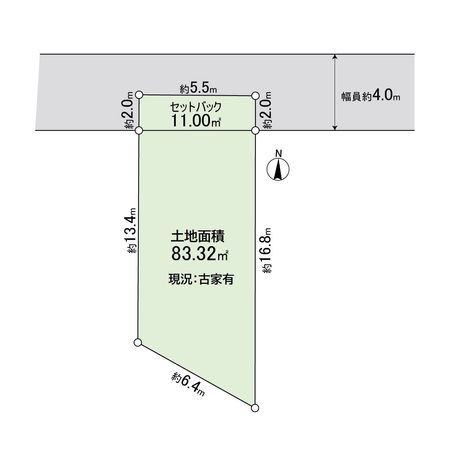武庫之荘6丁目 土地 区画図 武庫之荘6丁目 土地 区画図