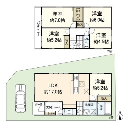 間取図(平面図)