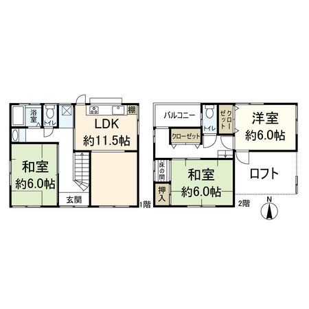 間取図(平面図)