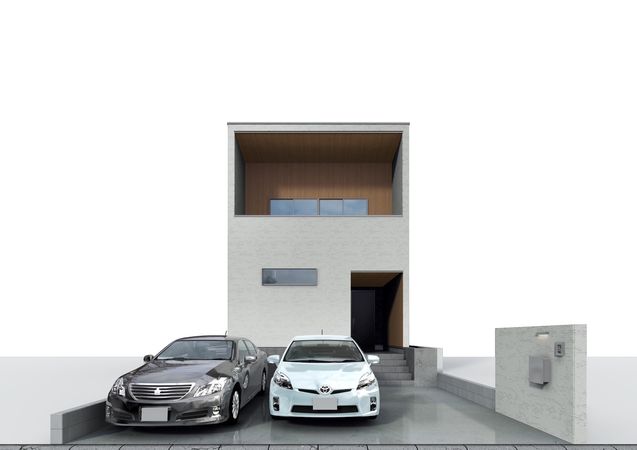 南武庫之荘4丁目 2号地 外観パース図 南武庫之荘4丁目 2号地 外観パース図