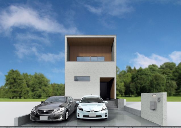 南武庫之荘4丁目 2号地 外観パース図 南武庫之荘4丁目 2号地 外観パース図