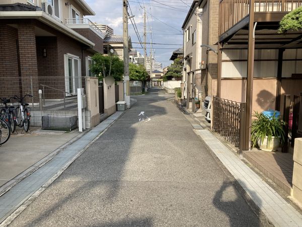 西立花町2丁目 前面道路含む外観 西立花町2丁目 前面道路含む外観