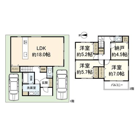 間取図(平面図)