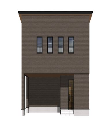 西立花町5丁目新築戸建 外観パース図