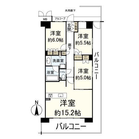 間取図(平面図)