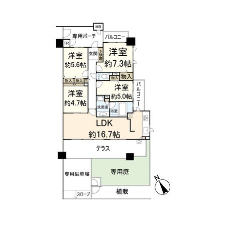 間取図(平面図)