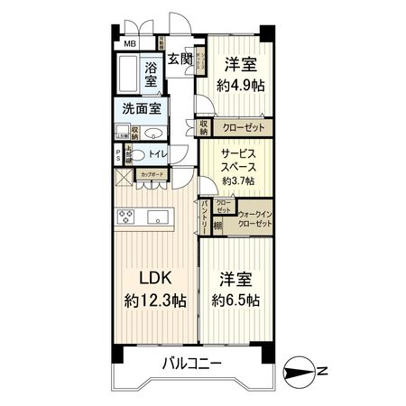 立花ジョイタウン 間取図(平面図) 立花ジョイタウン 間取図(平面図)