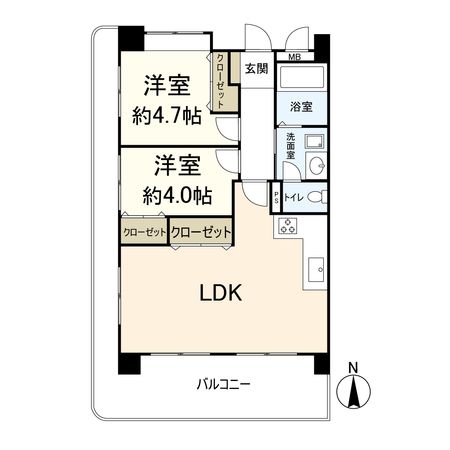 間取図(平面図)