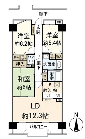 間取図(平面図)