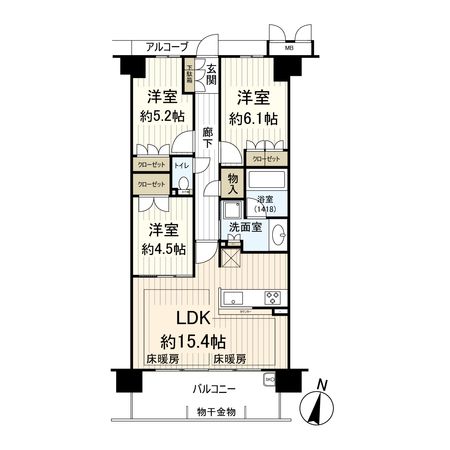 間取図(平面図)