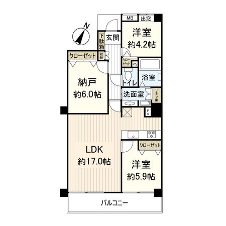 間取図(平面図)