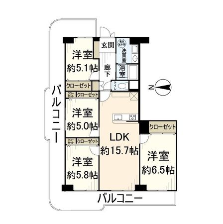 間取図(平面図)