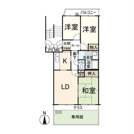 武庫之荘パークマンション 間取図(平面図) 武庫之荘パークマンション 間取図(平面図)