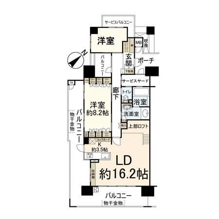 尼崎ザ・レジデンス 間取図(平面図) 尼崎ザ・レジデンス 間取図(平面図)