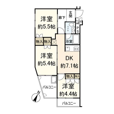 間取図(平面図)