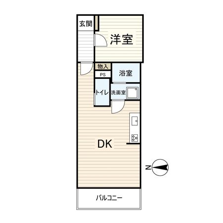 プラザ武庫之荘 四番館 間取図(平面図)