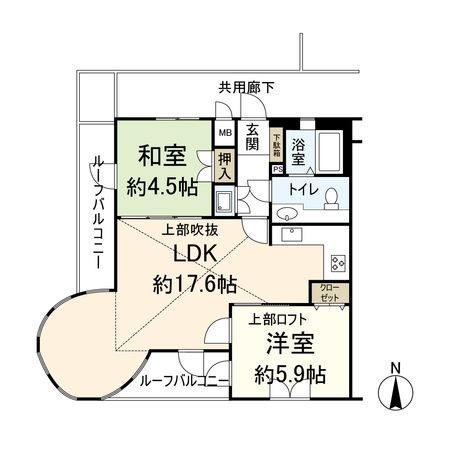パレ・プラス東武庫之荘 間取図(平面図) パレ・プラス東武庫之荘 間取図(平面図)