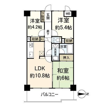 藤和シティホームズ武庫之荘 間取図(平面図) 藤和シティホームズ武庫之荘 間取図(平面図)