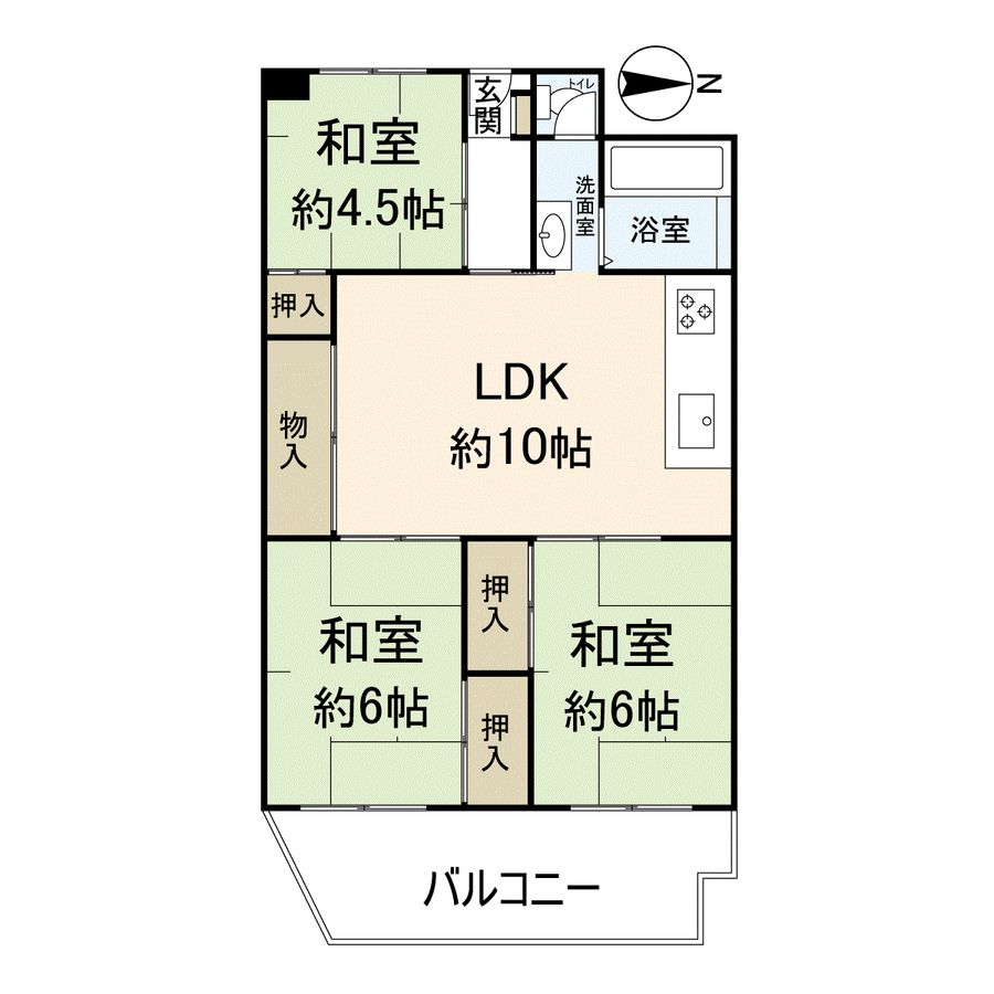 間取図(平面図)