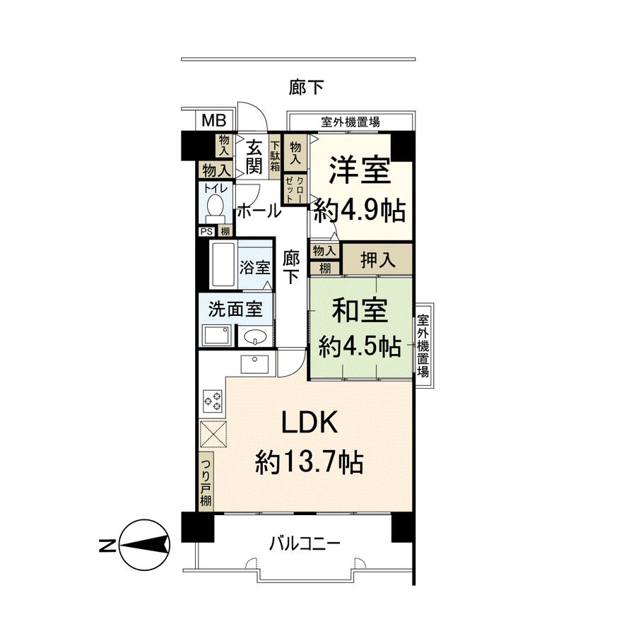 間取図(平面図)