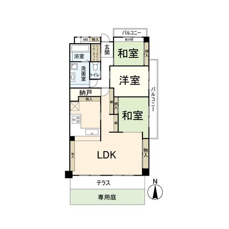 間取図(平面図)