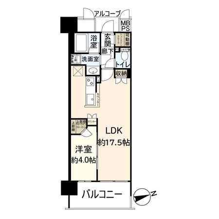 ワコーレシティ立花 間取図(平面図)