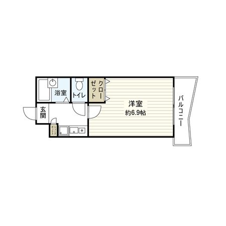 グランシャリオ山本通I【神戸市中央区山本通四丁目 一棟レジ】 間取図(平面図) 間取図(平面図)