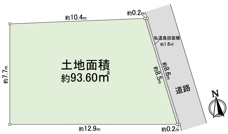 大阪府東大阪市下小阪1丁目 区画図 大阪府東大阪市下小阪1丁目 区画図
