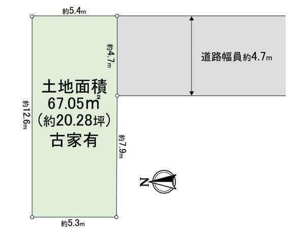 大阪府東大阪市玉串町東3丁目 区画図