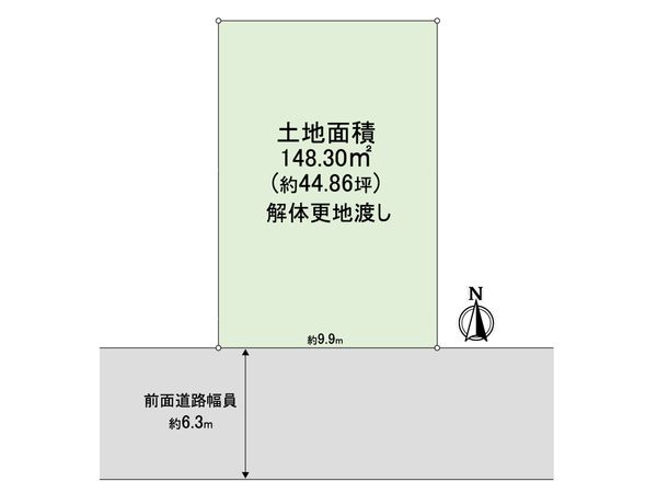 八尾市南本町7丁目 区画図 八尾市南本町7丁目 区画図