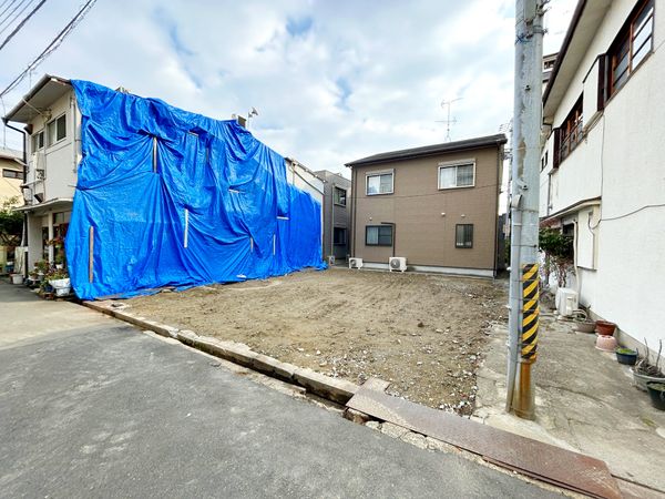 東大阪市俊徳町1丁目 前面道路含む外観