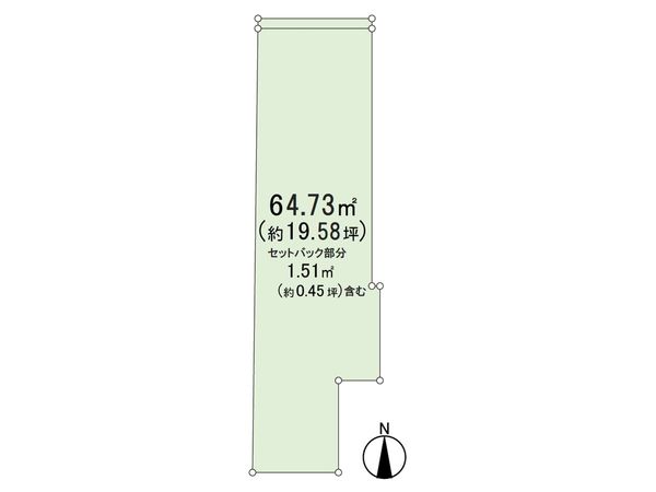 東大阪市吉田1丁目 区画図