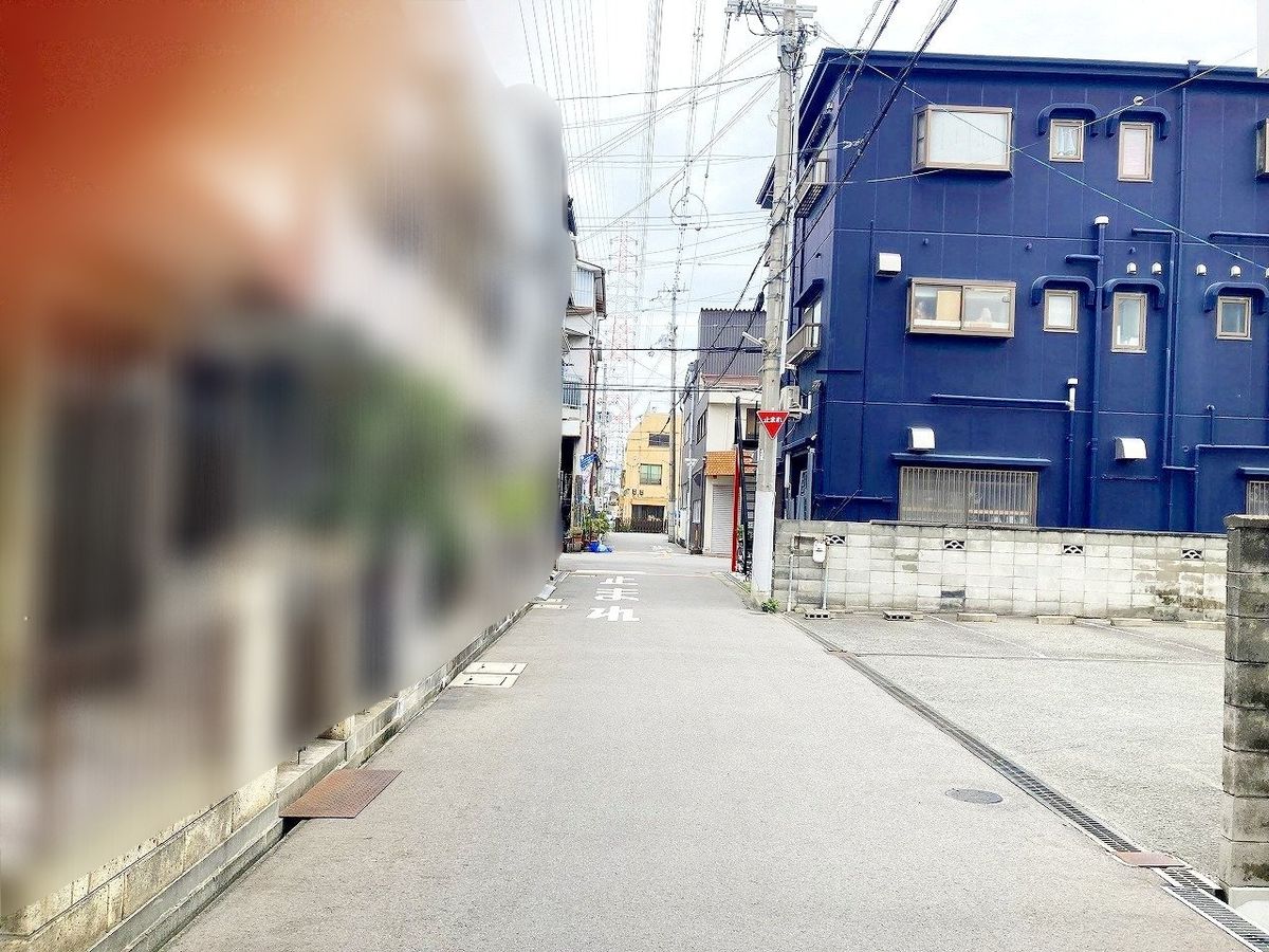 大阪府門真市五月田町 前面道路含む外観 前面道路含む外観
