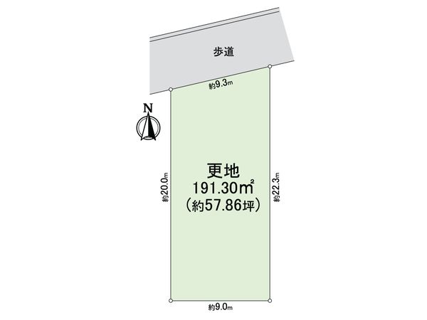 大阪府東大阪市菱江3丁目 区画図 大阪府東大阪市菱江3丁目 区画図