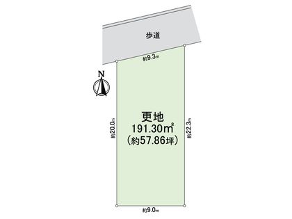 大阪府東大阪市菱江3丁目 区画図