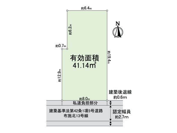 大阪府東大阪市足代北2丁目 区画図 大阪府東大阪市足代北2丁目 区画図