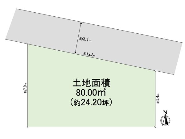 大阪府東大阪市大蓮東1丁目 区画図 大阪府東大阪市大蓮東1丁目 区画図