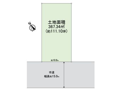 大阪府東大阪市新鴻池町 区画図