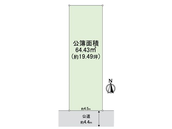 大阪府八尾市老原6丁目 区画図 大阪府八尾市老原6丁目 区画図