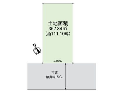 大阪府東大阪市新池島町1丁目 区画図