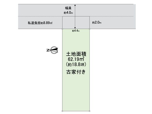 大阪府八尾市山本町南7丁目 区画図 大阪府八尾市山本町南7丁目 区画図