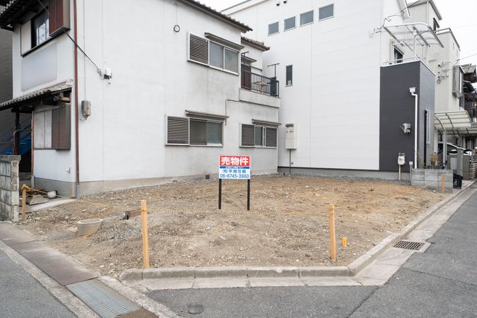 大阪府東大阪市鷹殿町 土地写真 大阪府東大阪市鷹殿町 土地写真