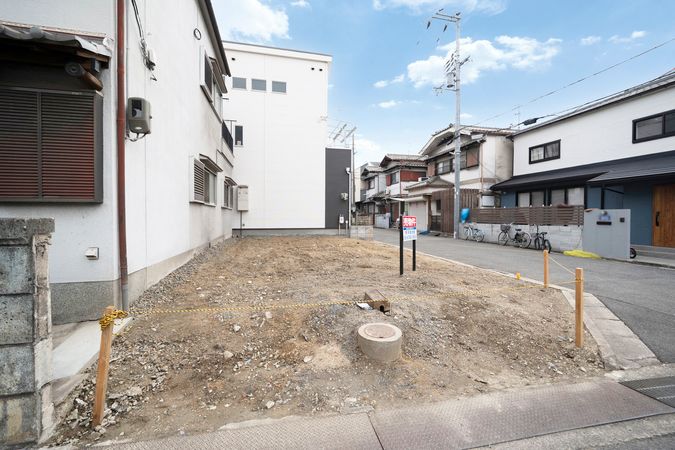 大阪府東大阪市鷹殿町 土地写真 大阪府東大阪市鷹殿町 土地写真