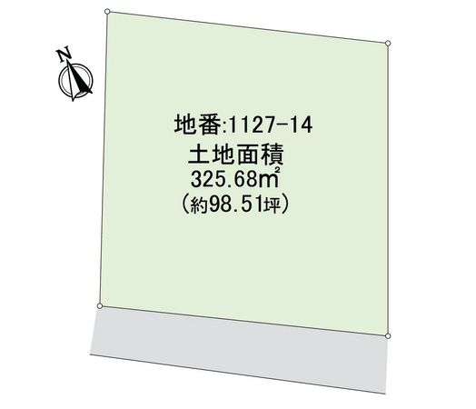 大阪府東大阪市山手町 区画図
